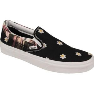 VANS - FLORAL PATCHWORK - NWT - SIZE 10 - ADORABLE!  box unavailable